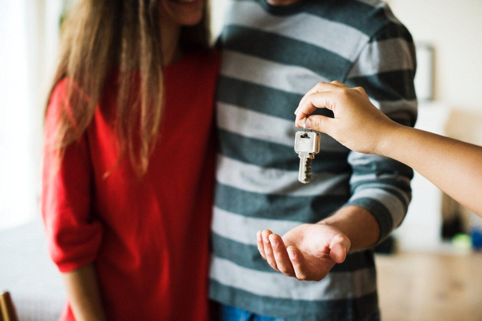 A handing over of keys